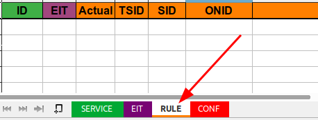 Rule sheet